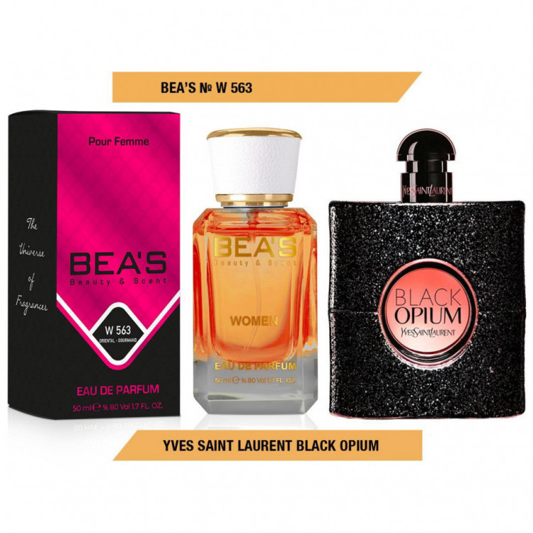 BEA'S (Beauty & Scent) W 563 - Yves Saint Laurent Black Opium For Women 50 мл