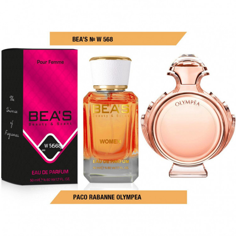 BEA'S (Beauty & Scent) W 568 - Paco Rabanne Olympea For Women 50 мл