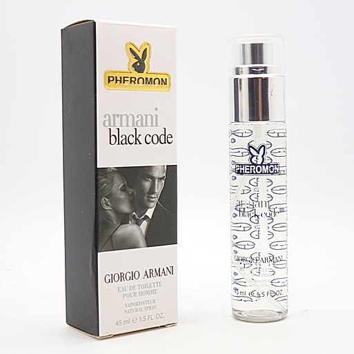 Мини-парфюм с феромонами Giorgio Armani Black Code Pour Homme (45 мл)