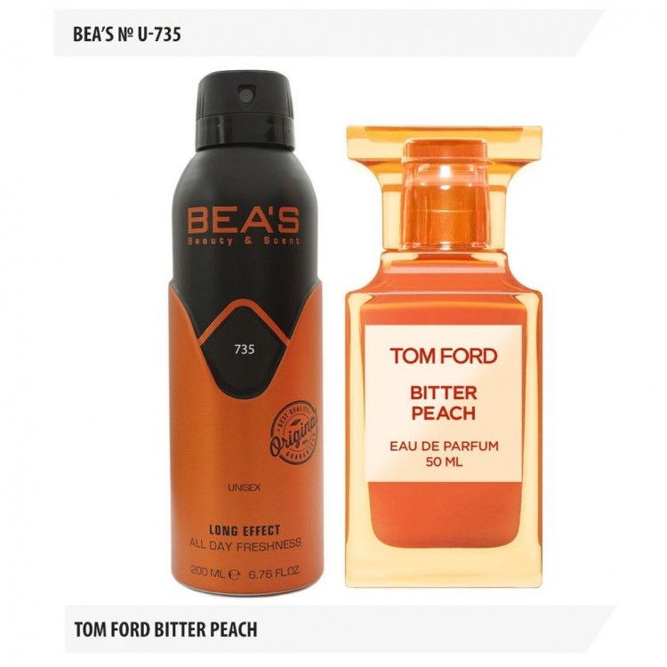 Дезодорант BEA'S U 735 - Tom Ford Bitter Peach 200мл