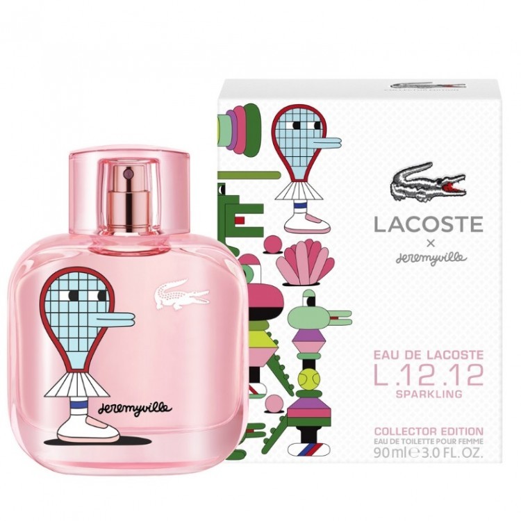 Туалетная вода Lacoste Eau De Lacoste L.12.12 Sparkling Collector Edition Pour Femme x Jeremyville 90 ml