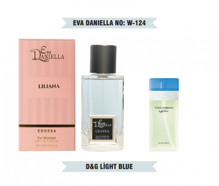Eva Daniella № W-124-Dolce & Gabbana Light Blue 100 мл