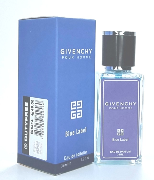 Мини-парфюм 35 ml ОАЭ Givenchy Pour Homme Blue Label
