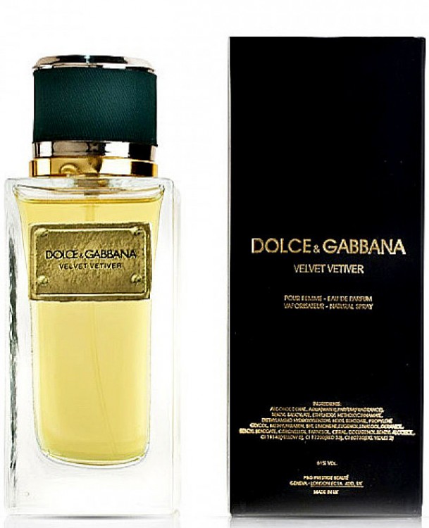 Парфюмерная вода Dolce & Gabbana Velvet Vetiver 100 мл