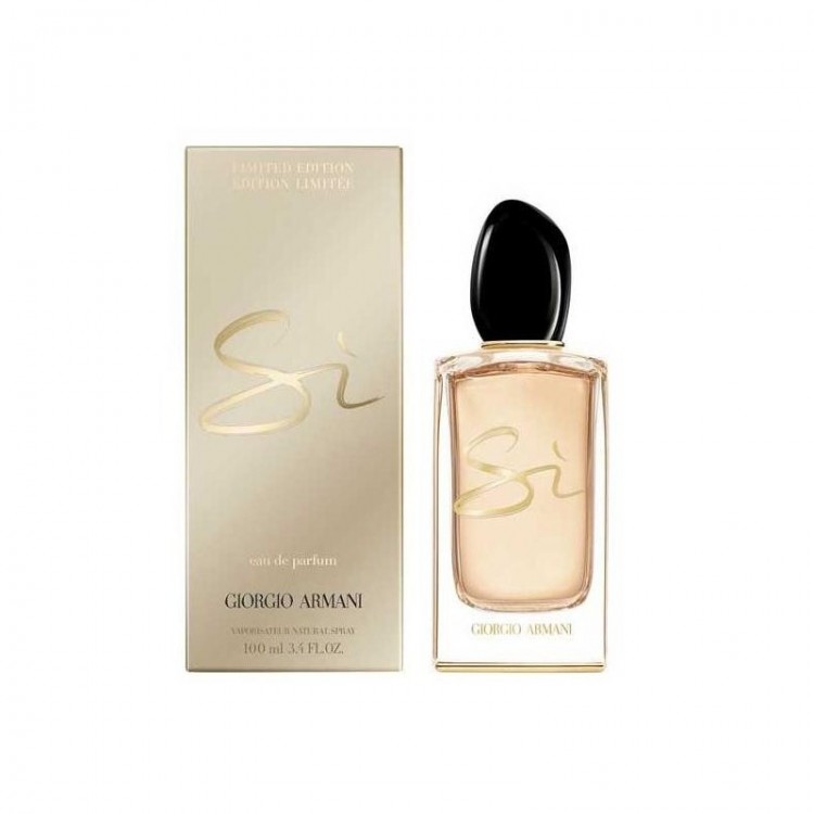 Парфюмерная вода Giorgio Armani Si Limited Edition Eau de Parfum, 100 ml (Gold) 