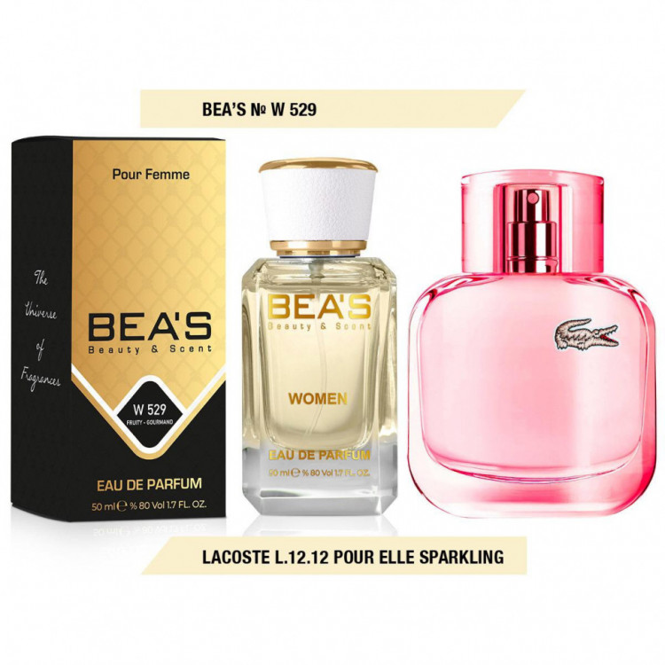 BEA'S (Beauty & Scent) W 529 - Lacoste L.12.12 Pour Elle Sparkling For Women 50 мл